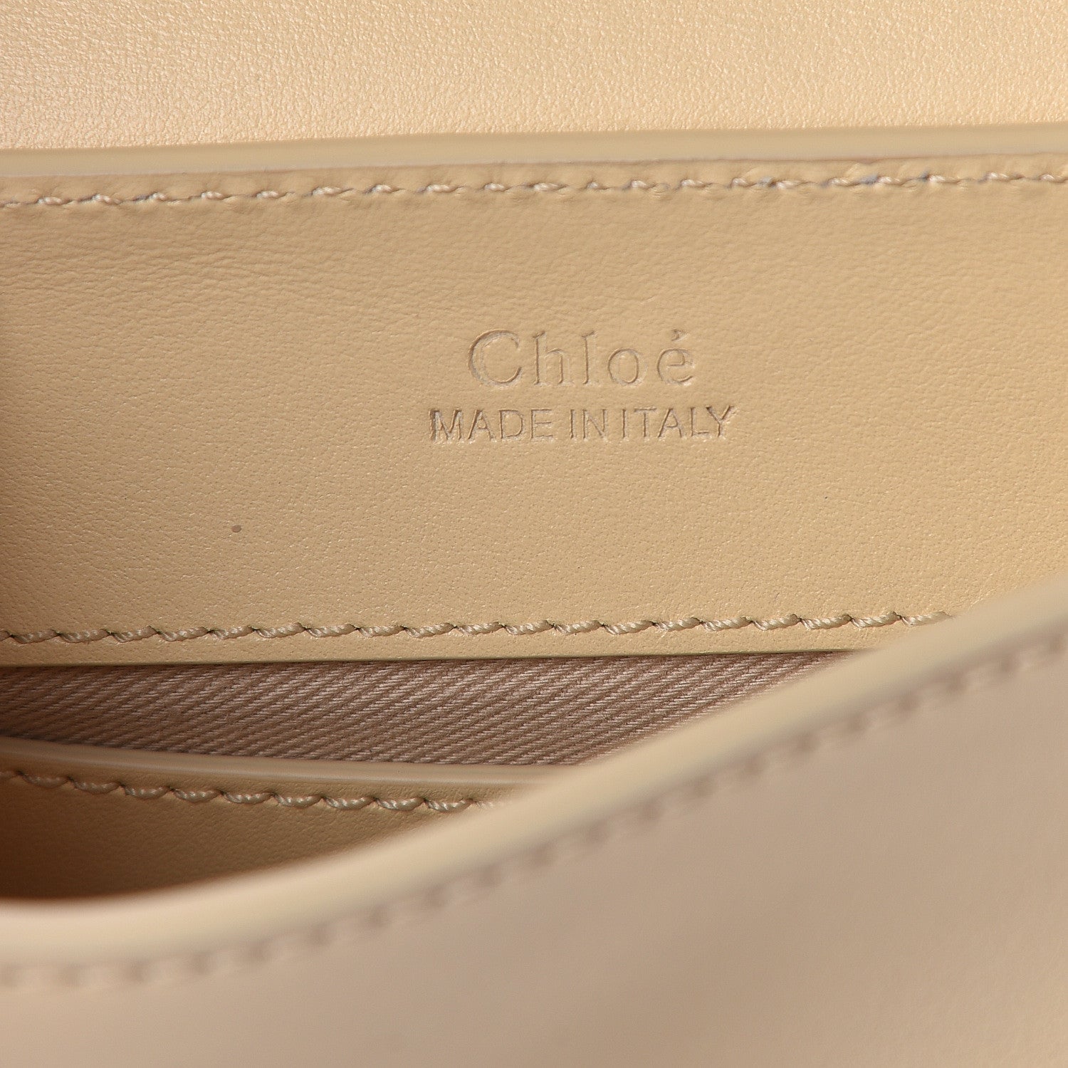 Chloe Calfskin Suede C Belt Bag Blondie Beige 6 of 8