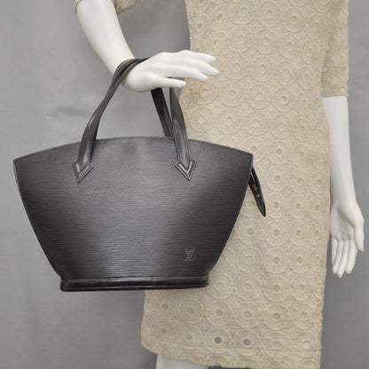 Louis Vuitton Epi Saint Jacques PM Black 2 of 10
