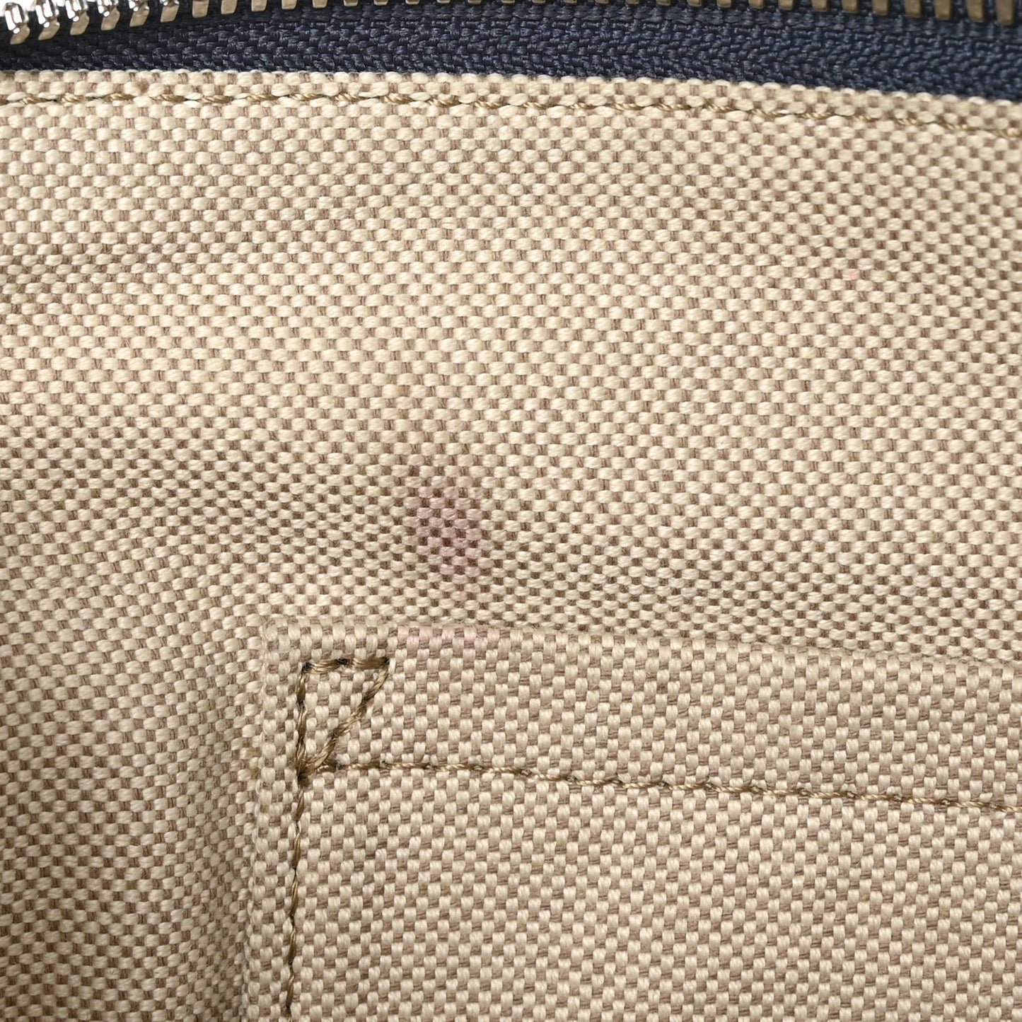 Vintage Jacquard Standing Wristlet Pouch Blue