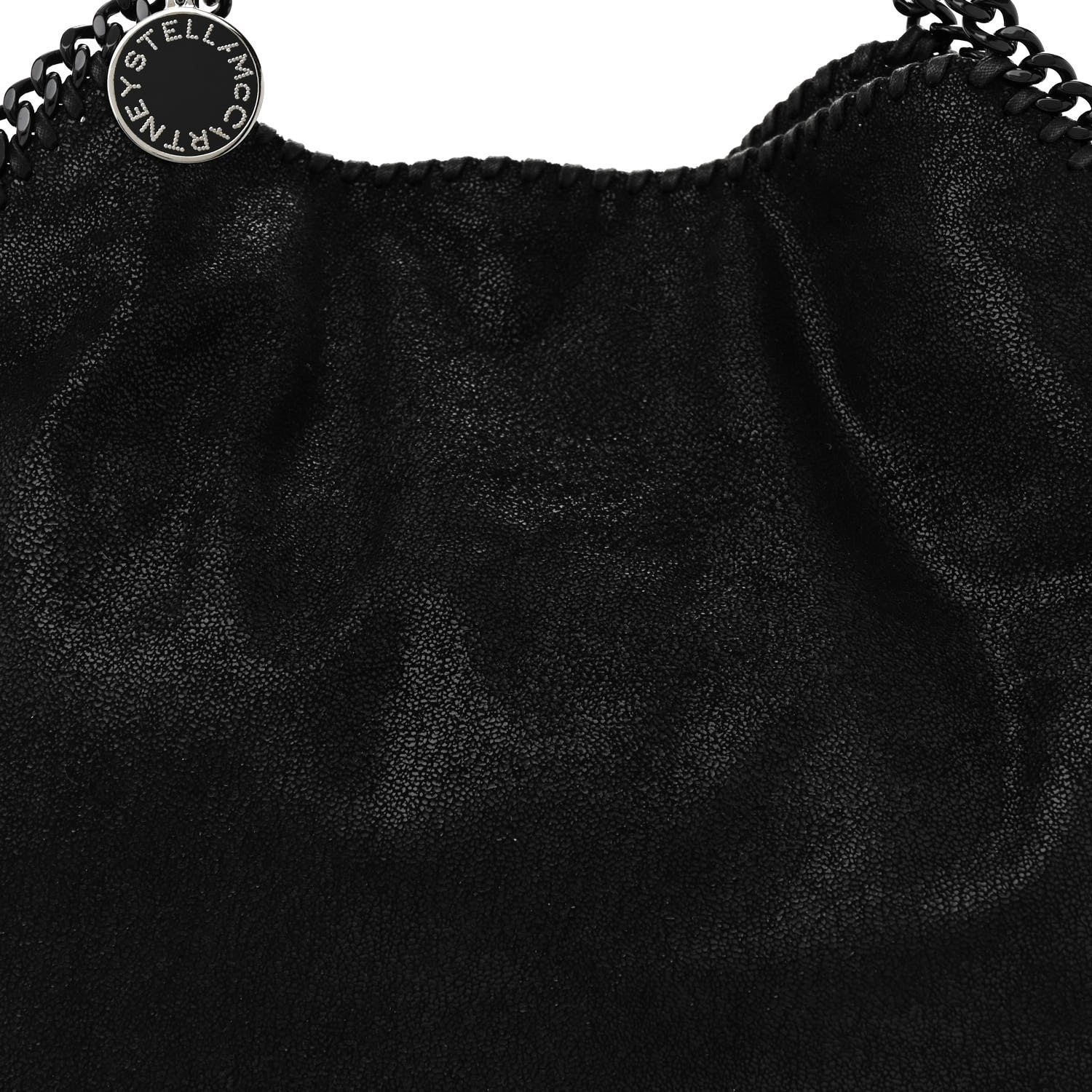 Stella McCartney Shaggy Deer Small Falabella Tote Black 7 of 9