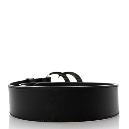 Gucci Calfskin Double G 40mm Belt 80 32 Black 2 of 6