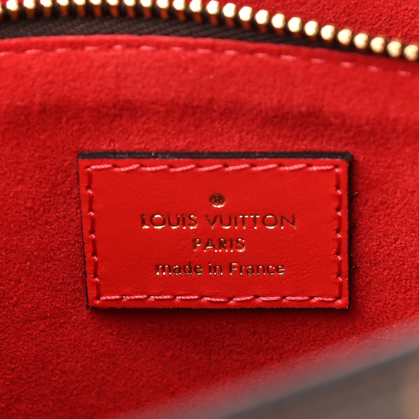 Monogram Flower Tote Coquelicot