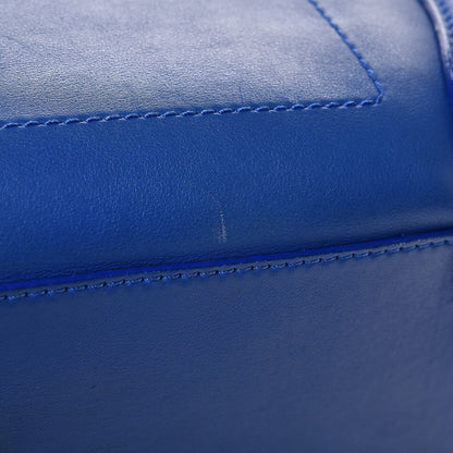 Celine Smooth Calfskin Mini Luggage Royal Blue 18 of 28