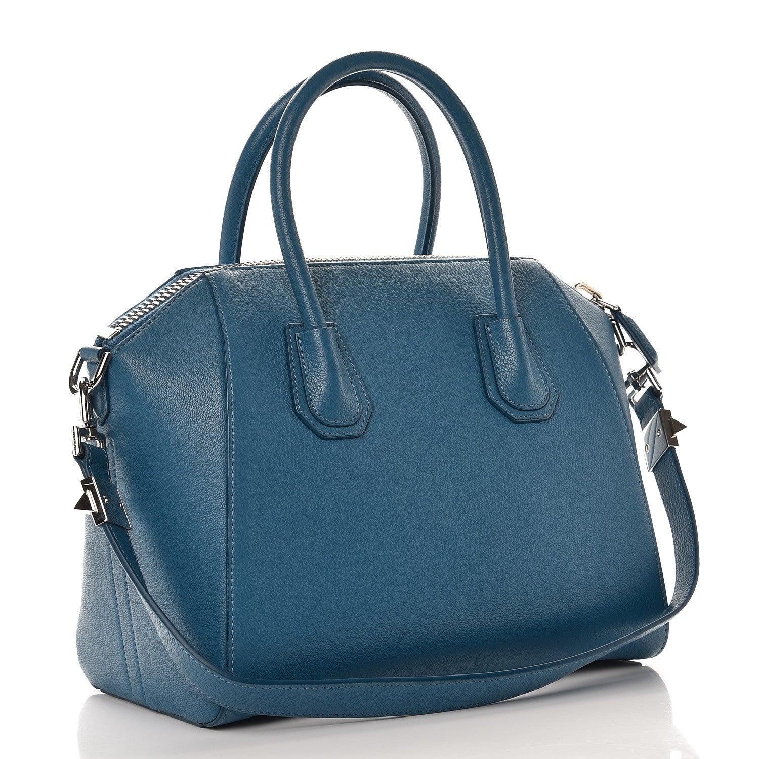 Givenchy Sugar Goatskin Small Antigona Mineral Blue 4 of 9