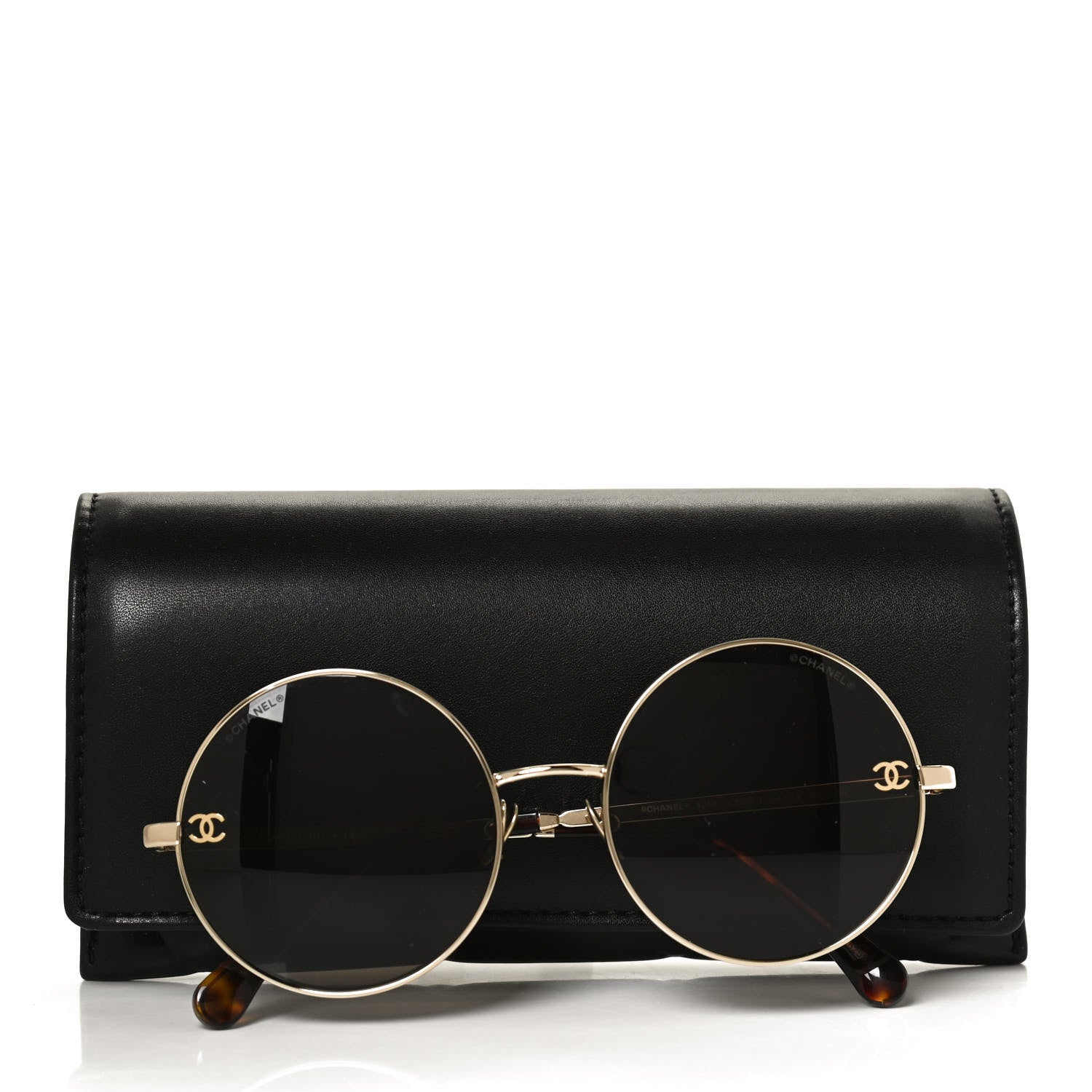 Chanel Round Sunglasses 4268 Gold 8 of 8