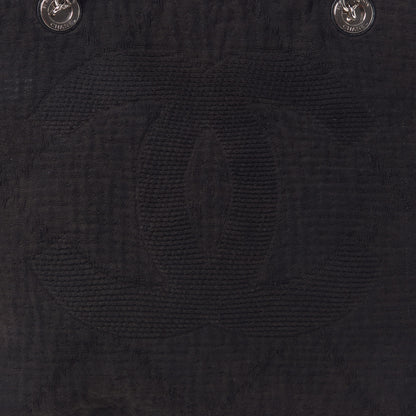 Chanel Canvas Medium Double Face Tote Black 7 of 9