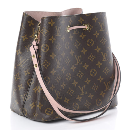 Louis Vuitton Monogram Neonoe MM Rose Poudre 2 of 8