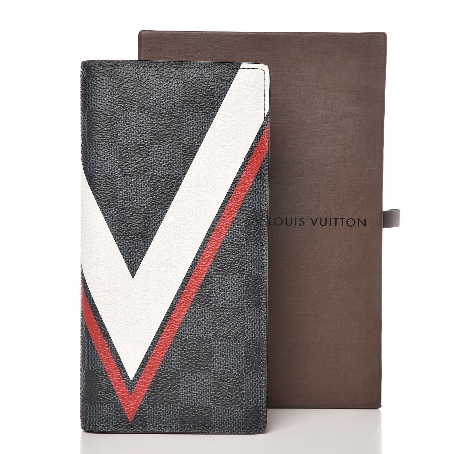 Louis Vuitton Damier Cobalt America's Cup Brazza Wallet Organizer 7 of 7