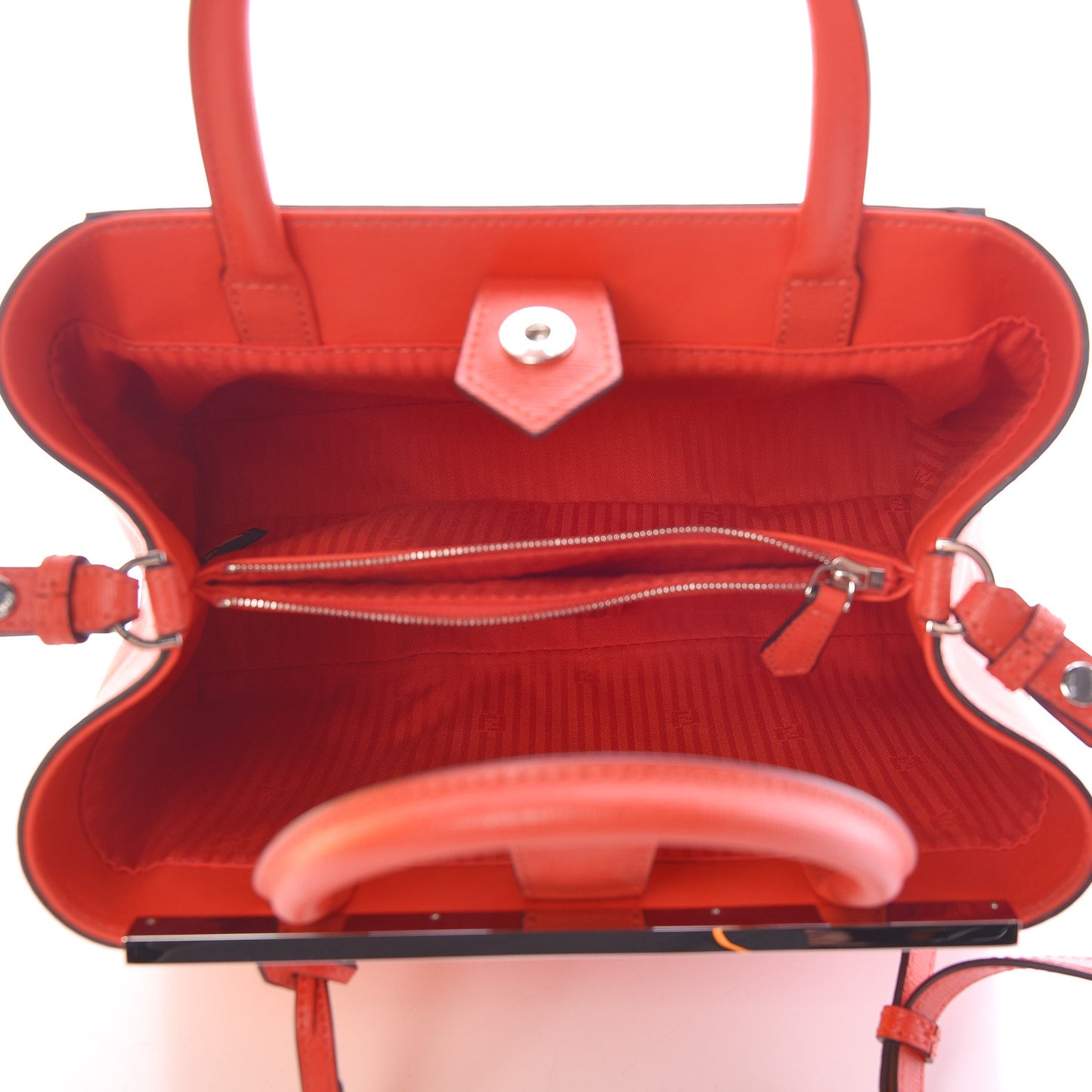 Vitello Elite Petite 2Jours Tote Papavero
