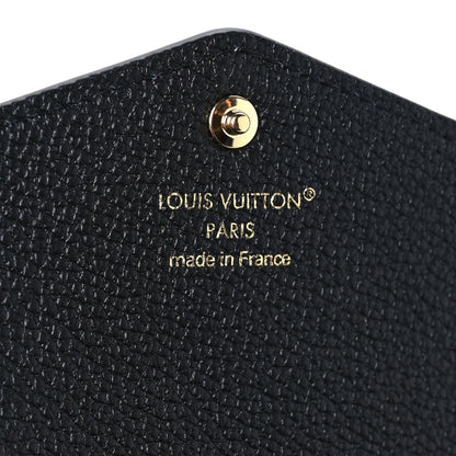 Louis Vuitton Empreinte Sarah Wallet NM Black 6 of 8