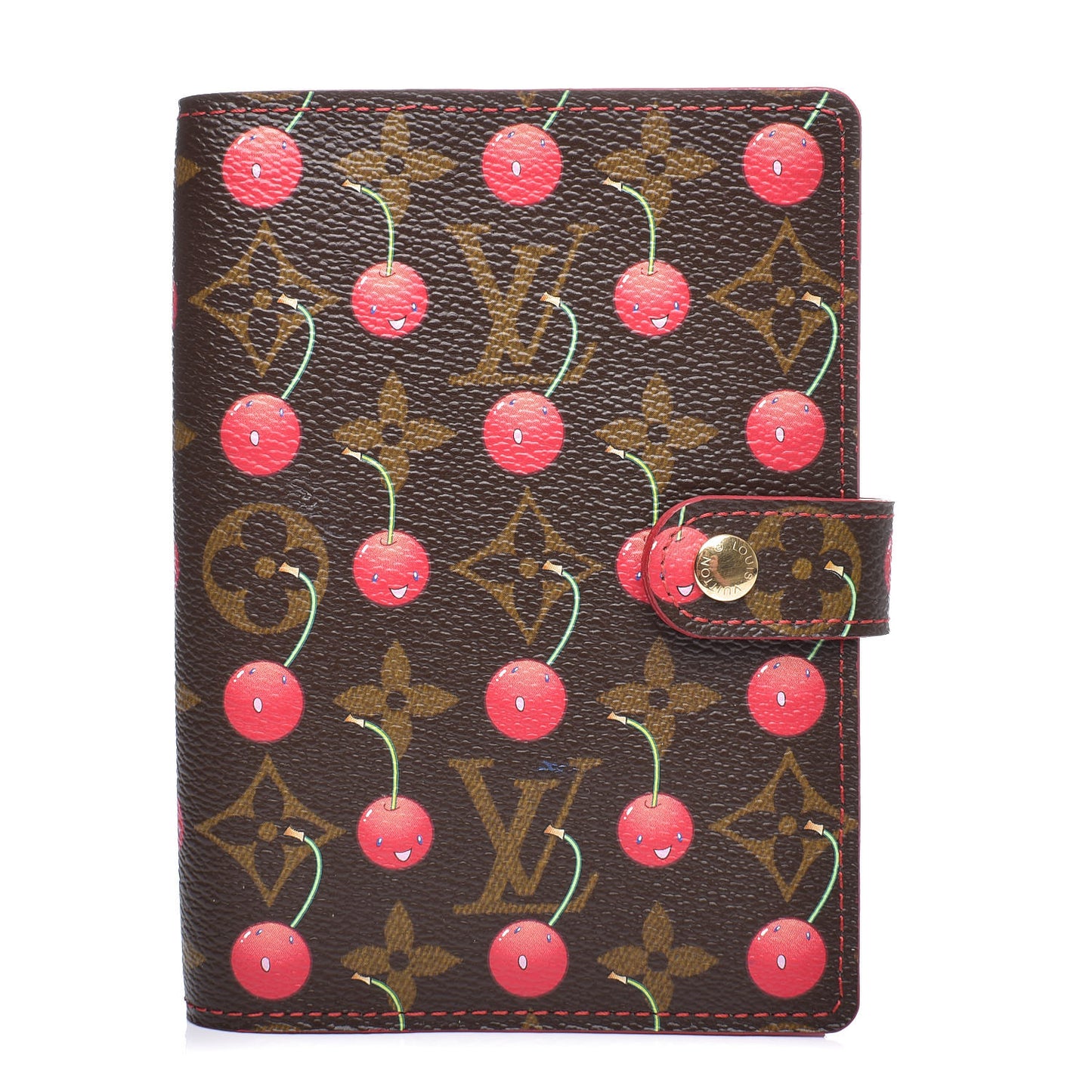 Monogram Cerises Small Ring Agenda Cover