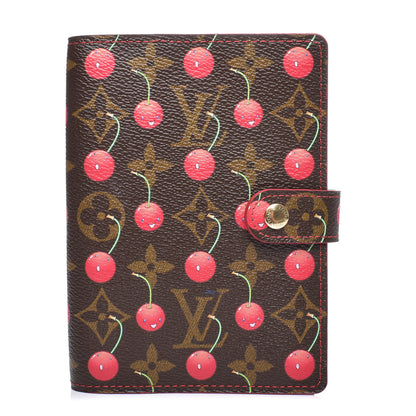 Louis Vuitton Monogram Cerises Small Ring Agenda Cover 1 of 8