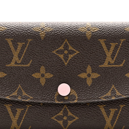 Louis Vuitton Monogram Emilie Wallet Rose Ballerine 7 of 7
