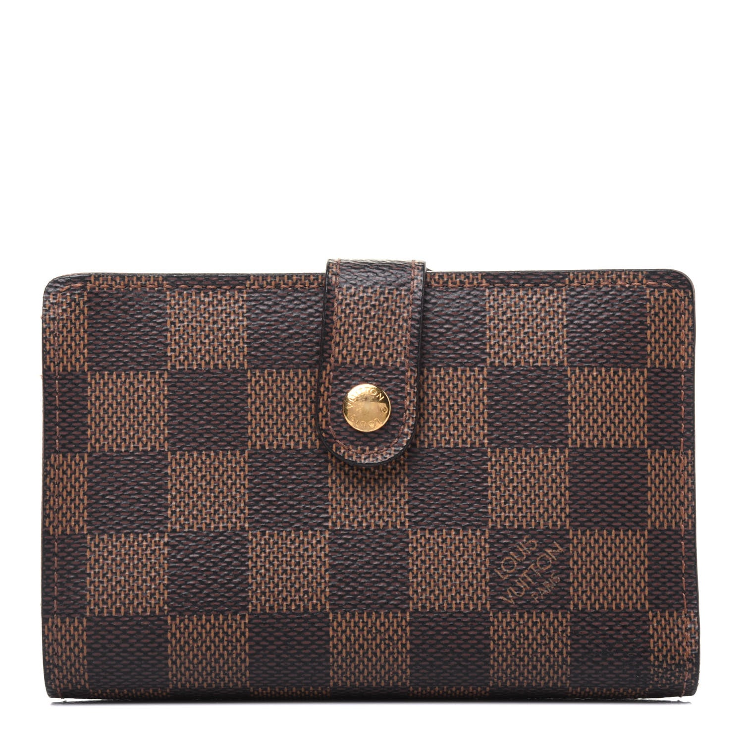 Louis Vuitton Damier Ebene French Purse Wallet 1 of 19