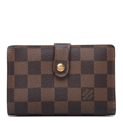 Louis Vuitton Damier Ebene French Purse Wallet 1 of 19