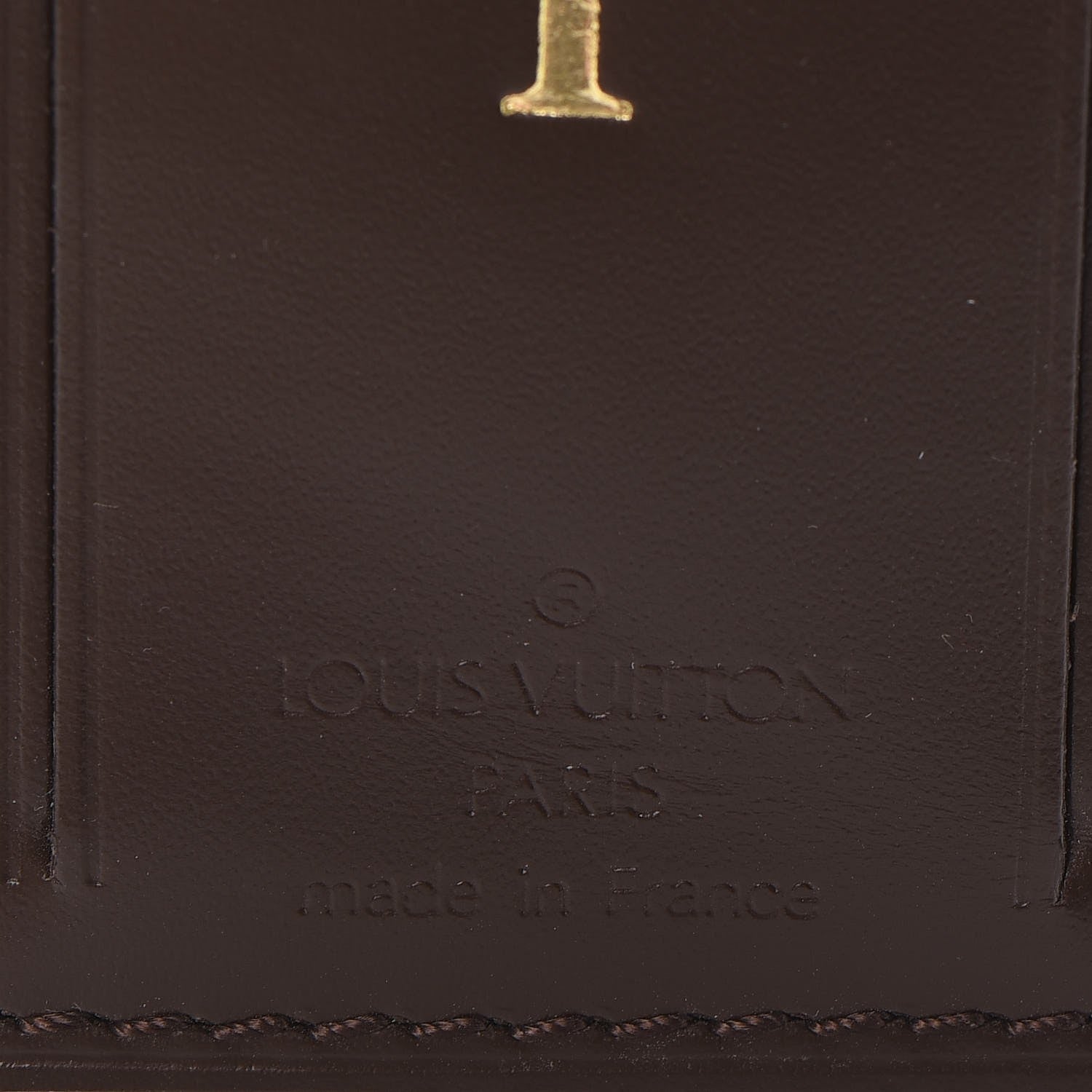 Louis Vuitton Calfskin Luggage Tag Ebene 4 of 4