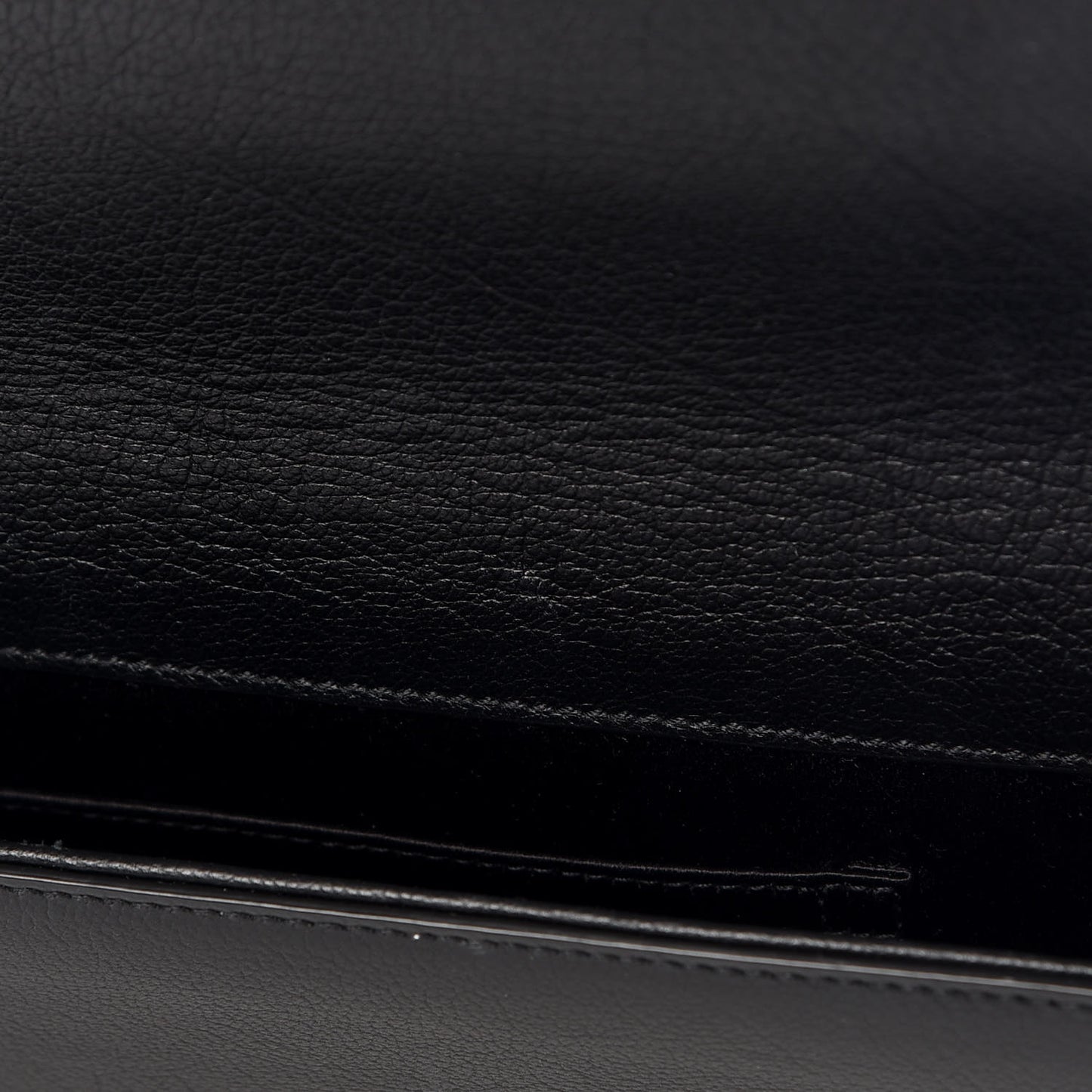 Calfskin Monogram Large Belle De Jour Clutch Black