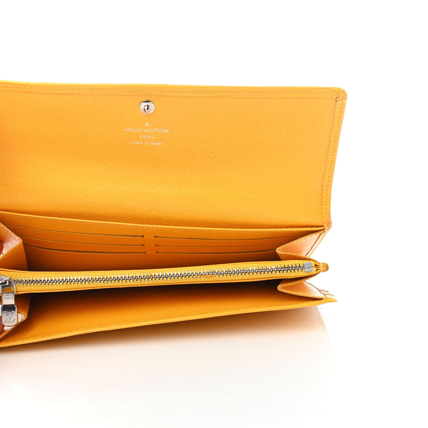 Louis Vuitton Epi Sarah Wallet Citron 5 of 8