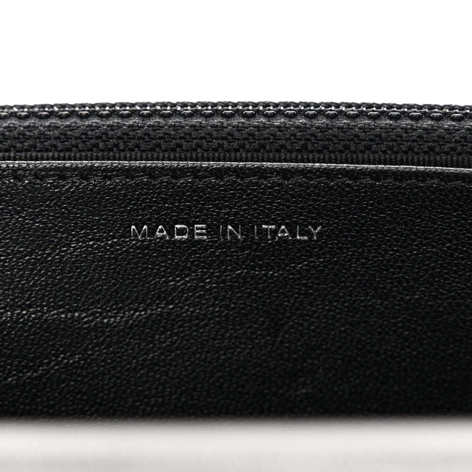 Chanel Sheepskin Chevron Reissue Wallet On Chain WOC So Black 7 of 13