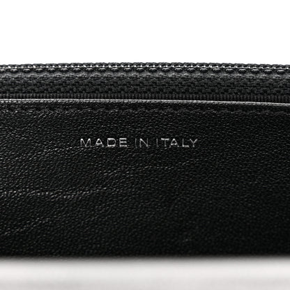 Chanel Sheepskin Chevron Reissue Wallet On Chain WOC So Black 7 of 13