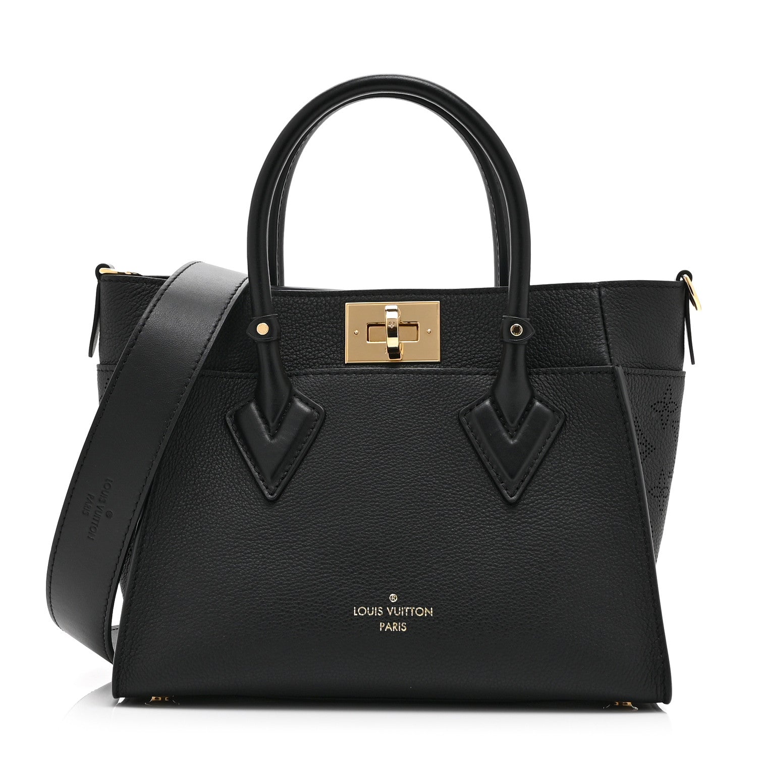 Louis Vuitton Mahina On My Side PM Black 1 of 9