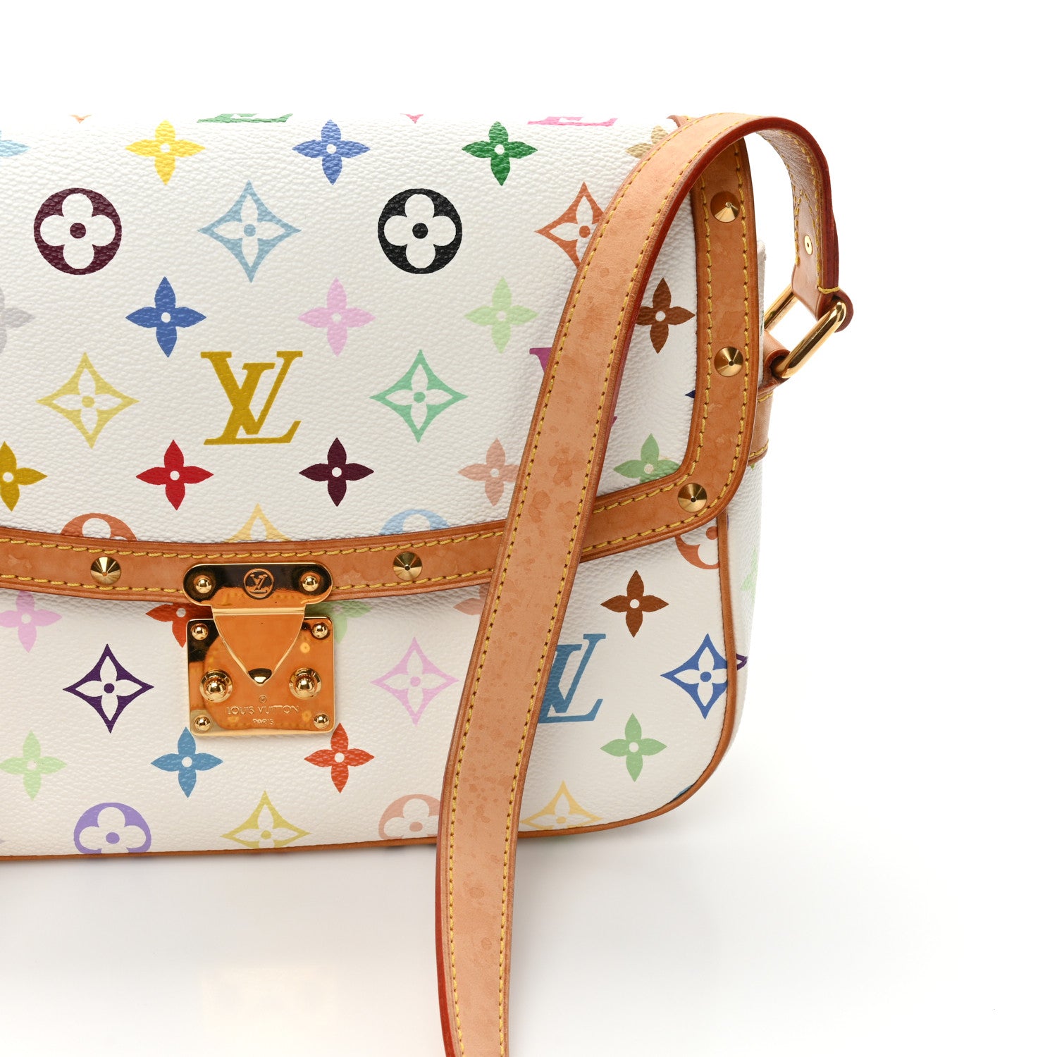 Louis Vuitton Monogram Multicolor Sologne White 22 of 23