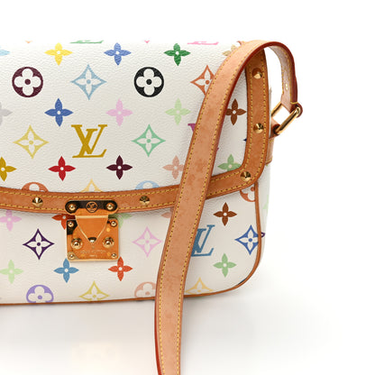 Louis Vuitton Monogram Multicolor Sologne White 22 of 23