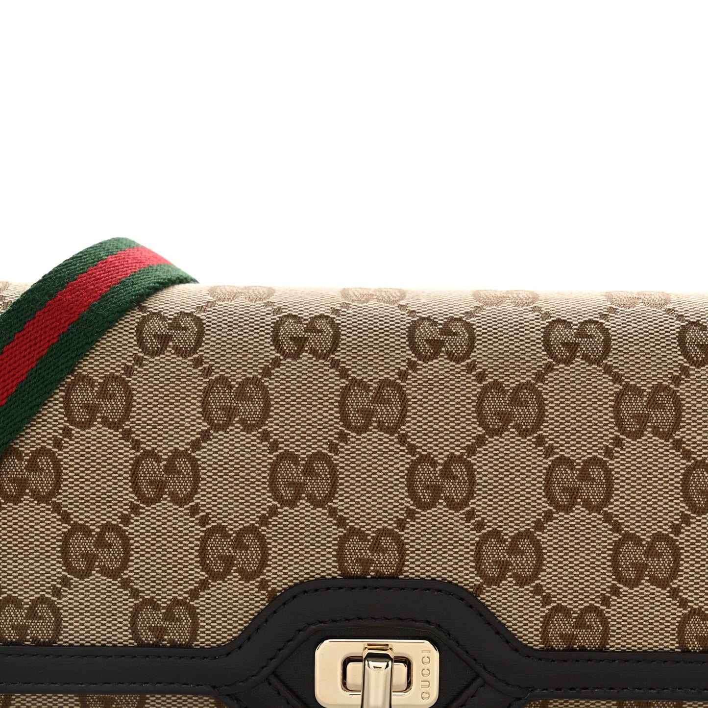 GG Monogram Small Luce Shoulder Bag Beige Ebony