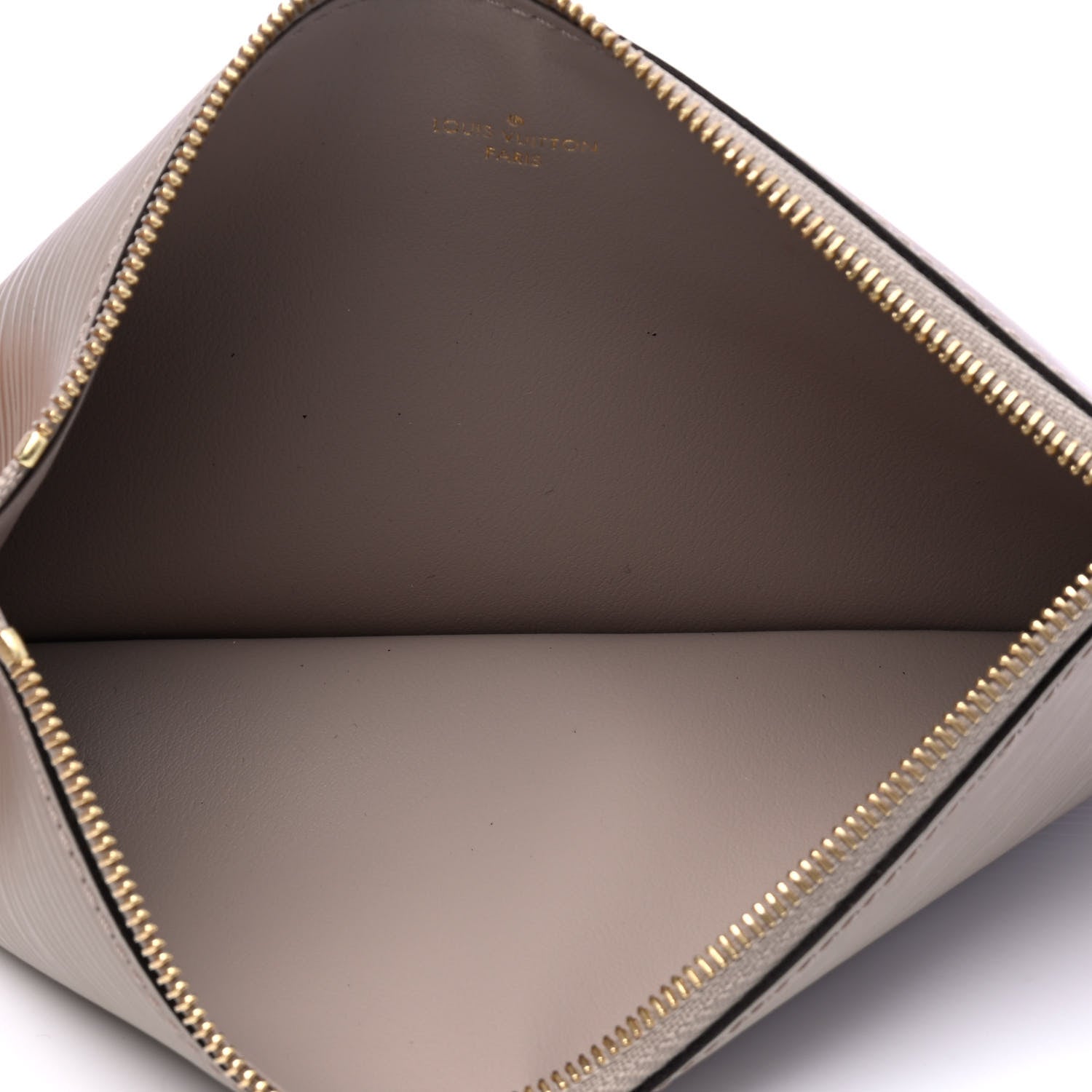 Louis Vuitton Epi Felicie Chain Wallet Zippered Insert Galet 3 of 4