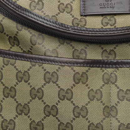 Gucci Monogram Large Diaper Bag Dark Brown 17 of 22