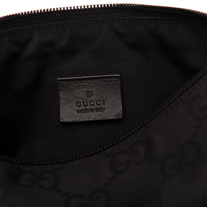 Gucci Nylon Monogram Cosmetic Pouch Black 6 of 7