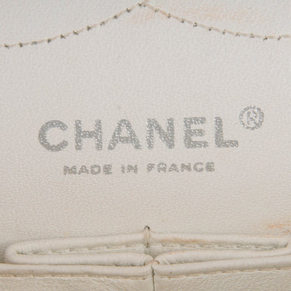 Chanel Distressed Patent Quilted 2.55 Reissue Flap 227 White 6 of 11