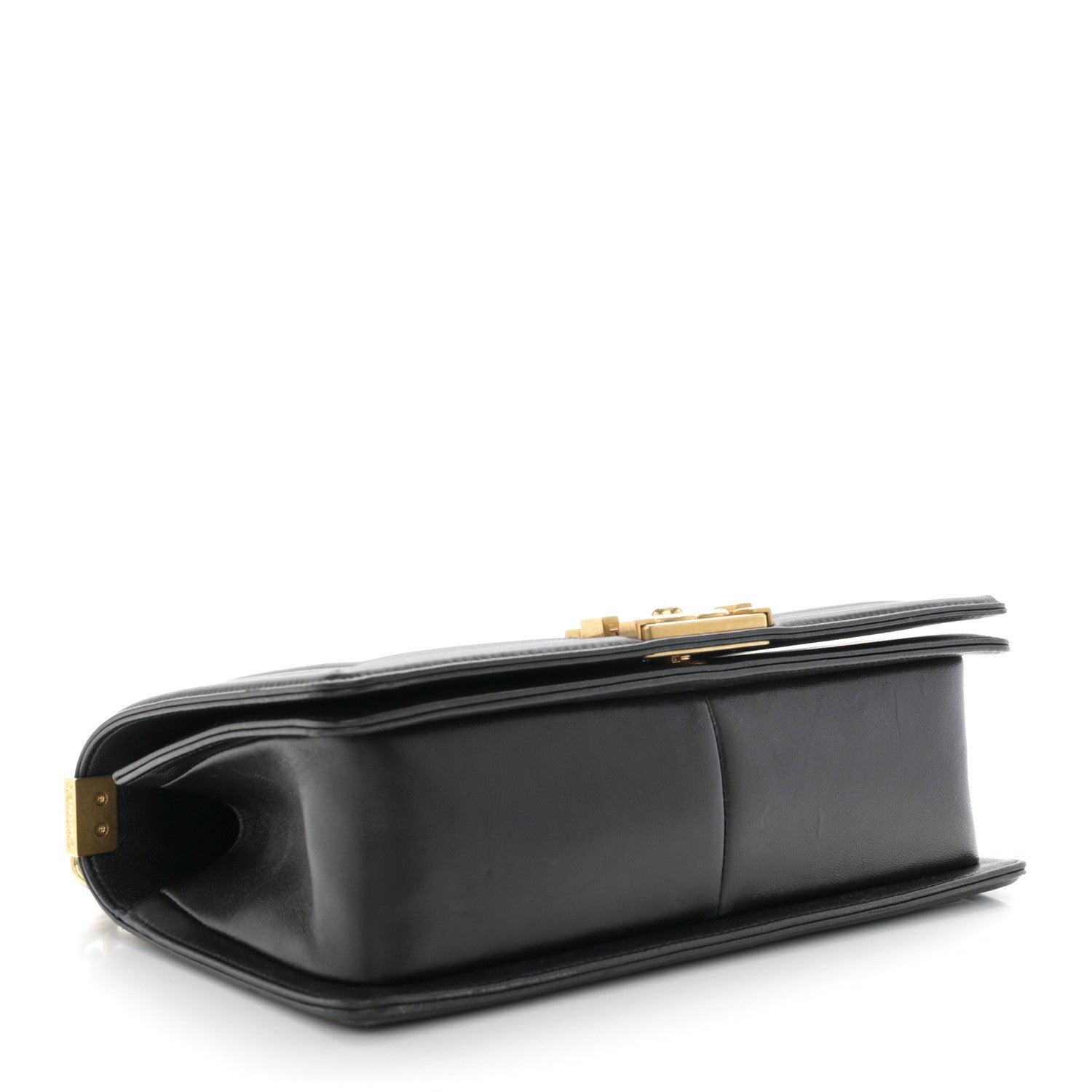 Chanel Lambskin Quilted Medium Boy Flap Black 4 of 12