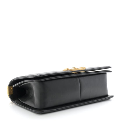 Chanel Lambskin Quilted Medium Boy Flap Black 4 of 12