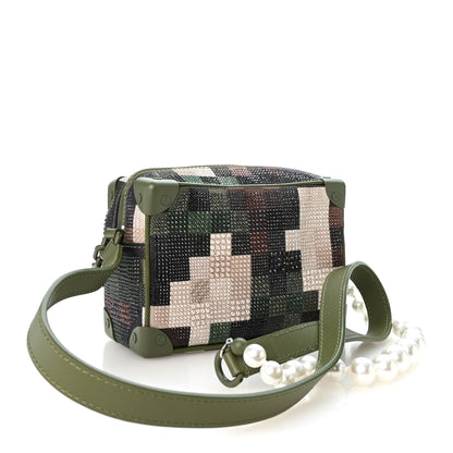 Louis Vuitton Strass Pearl Damoflage Mini Soft Trunk  Green 3 of 9