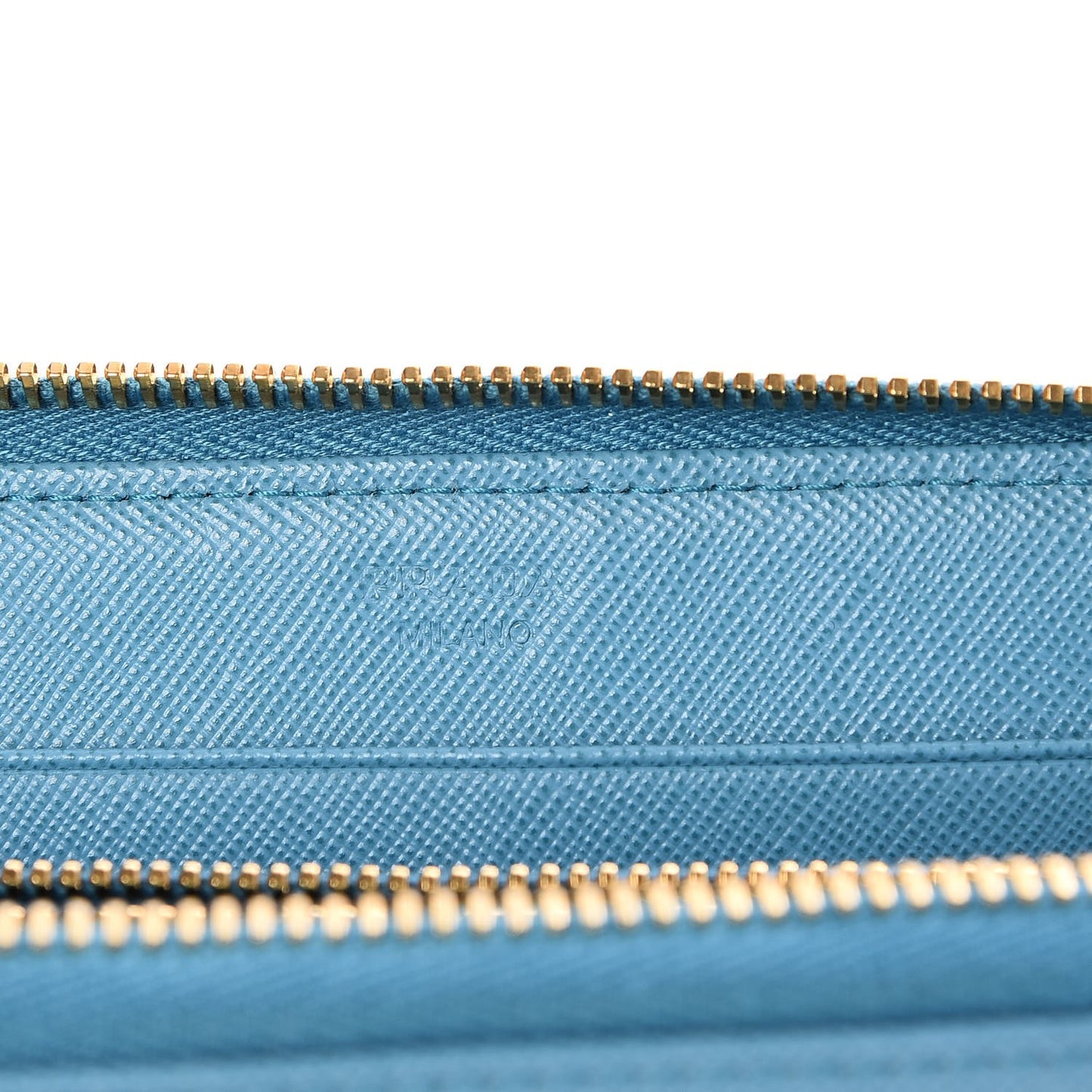 Saffiano Metal Zip Around Wallet Voyage