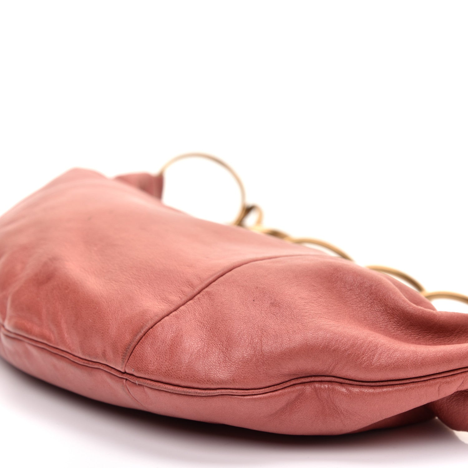 Chanel Lambskin Small Chain Hobo Pink 7 of 11