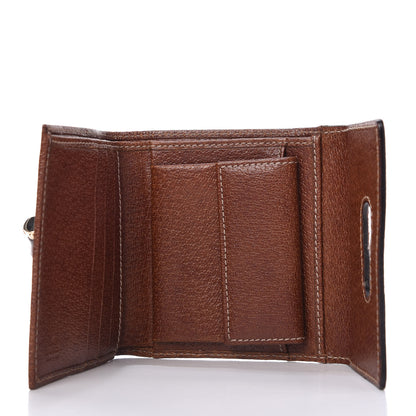 Gucci Monogram Bamboo French Wallet Brown 5 of 7