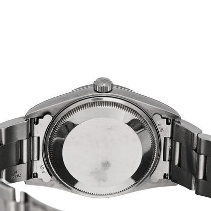 Rolex Stainless Steel 34mm Oyster Perpetual Date Watch Black 15200 4 of 4