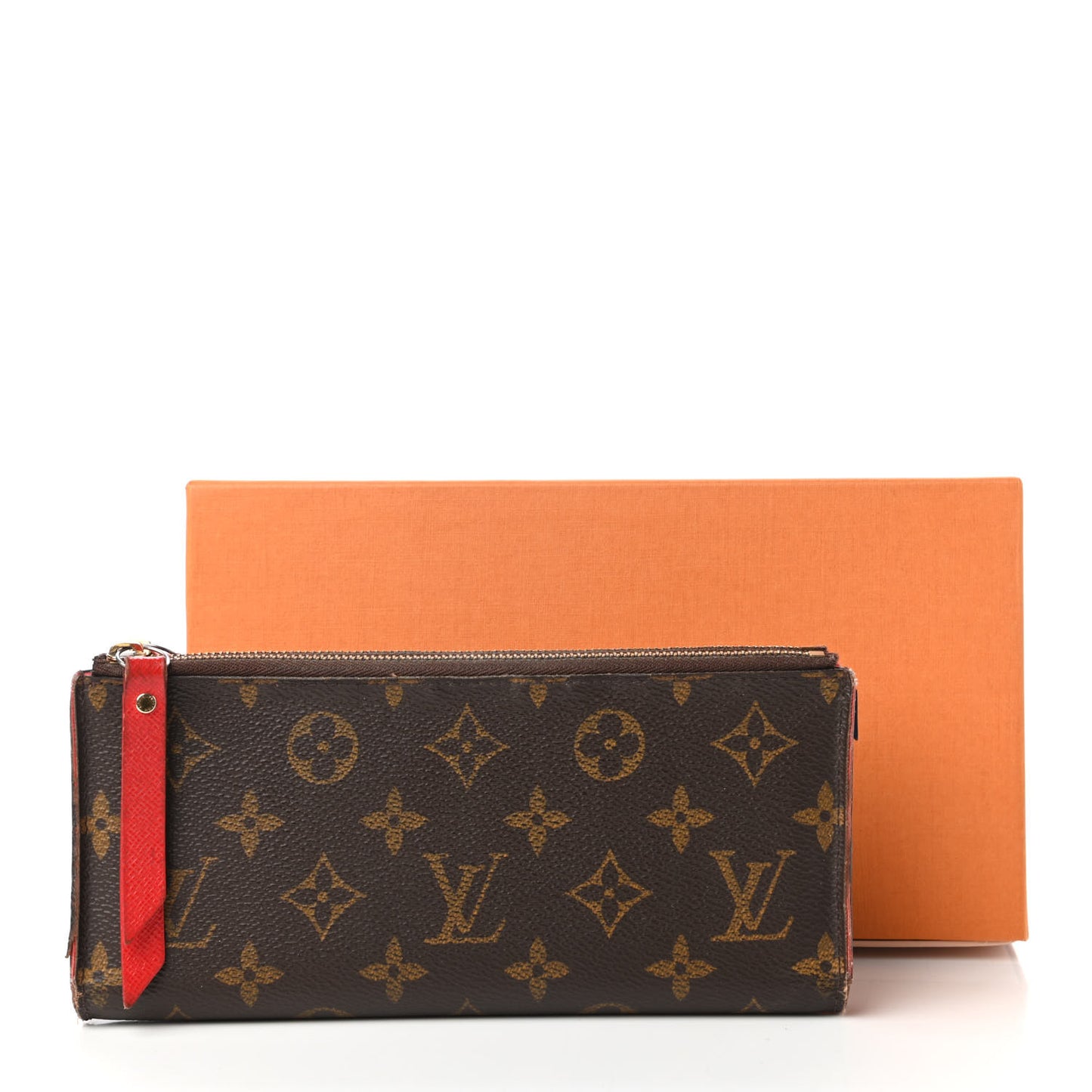 Monogram Adele Wallet Coquelicot