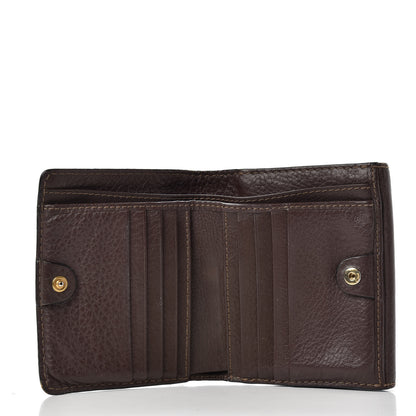 Chloe Grained Calfskin Marcie Square Wallet Truffle 5 of 7