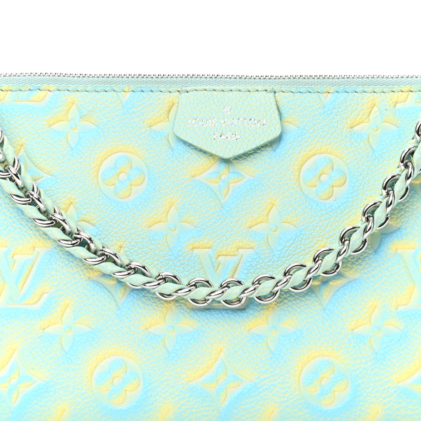 Empreinte Monogram Summer Stardust Pochette Accessories Water Green