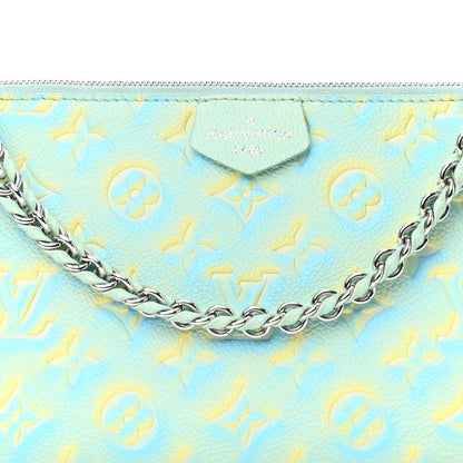 Louis Vuitton Empreinte Monogram Summer Stardust Pochette Accessories Water Green 7 of 8