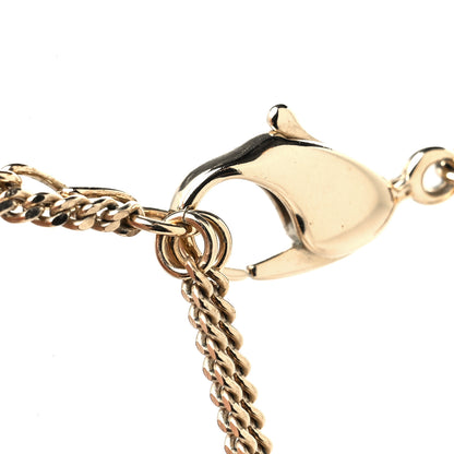 Chanel CC Long Chain Multi Strand Necklace Gold 4 of 5