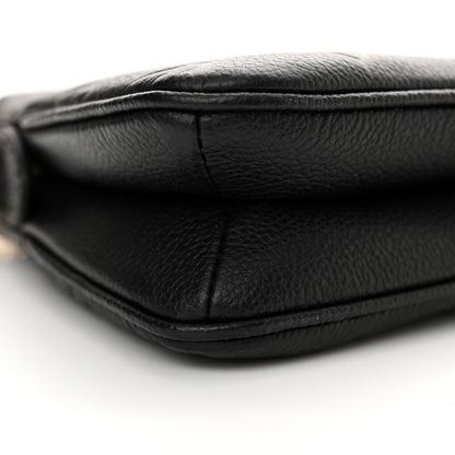 Louis Vuitton Empreinte Monogram Liv Pochette Black 9 of 10