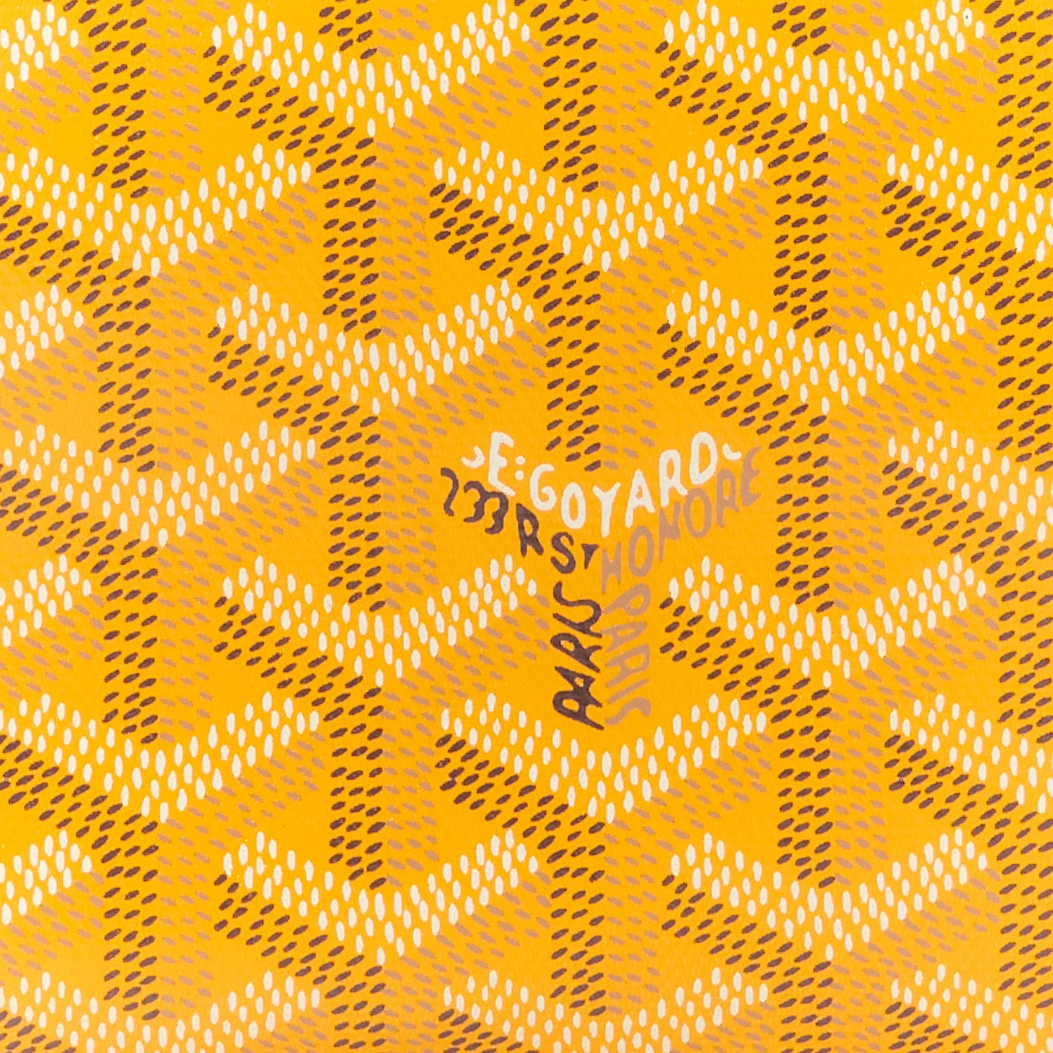 Goyard Goyardine Boeing 25 Trousse de Toilette Yellow 8 of 10