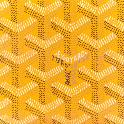 Goyard Goyardine Boeing 25 Trousse de Toilette Yellow 8 of 10