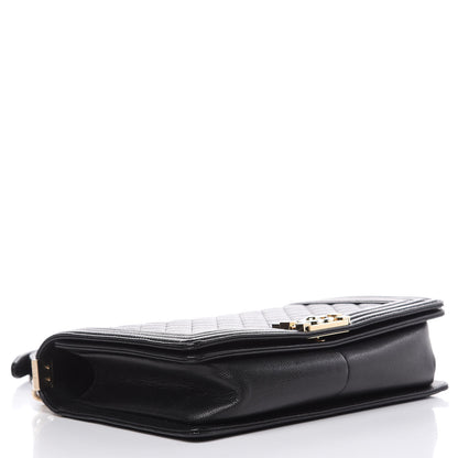 Chanel Caviar Quilted New Medium Boy Flap Black 4 of 13