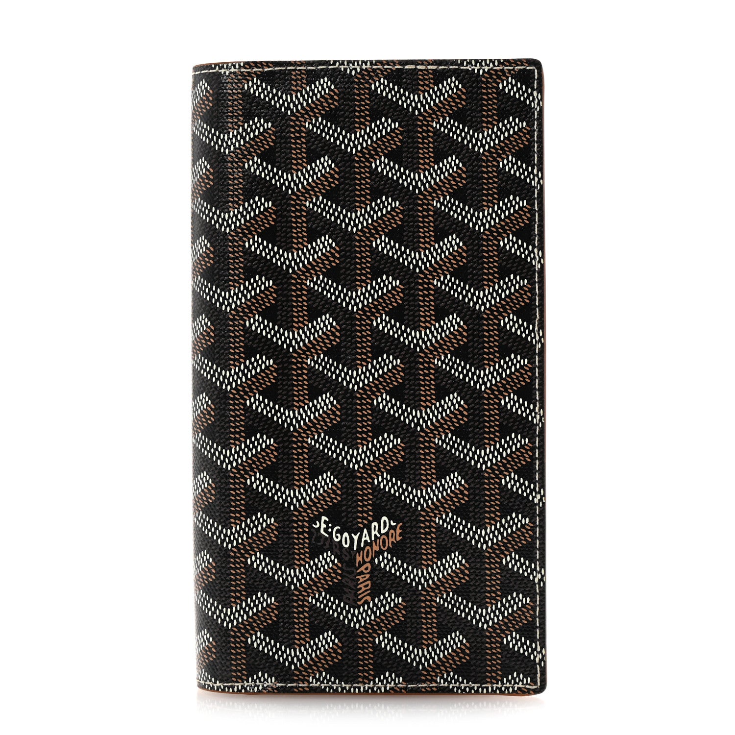 Goyard Goyardine Saint-Lambert Wallet Black Gold 1 of 10