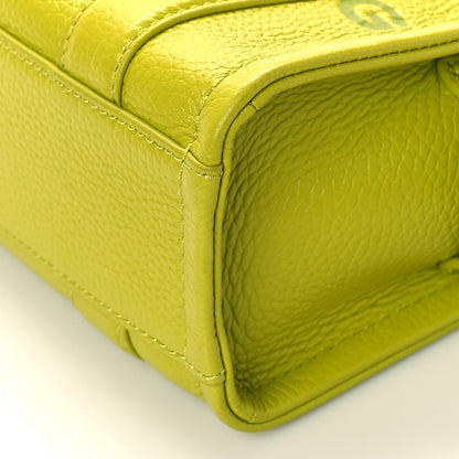 Marc Jacobs Grained Calfskin Mini The Tote Bag Citronella 8 of 8